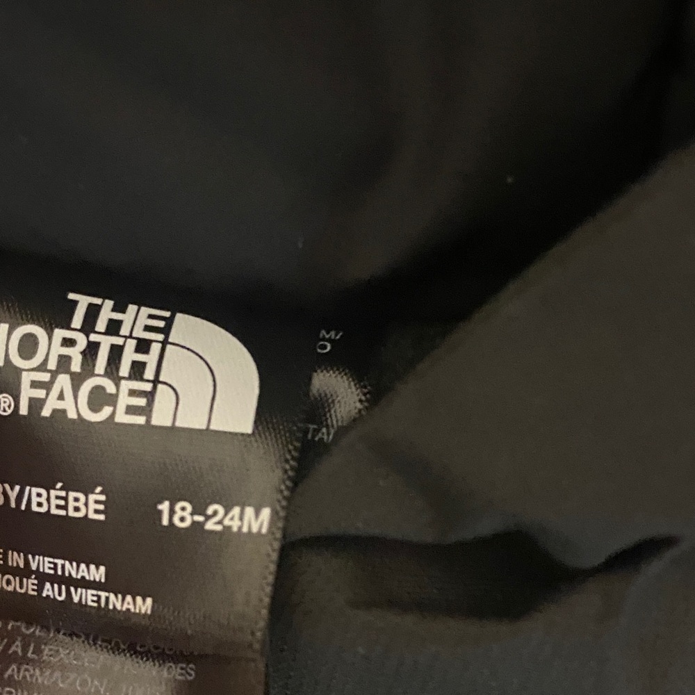 The North Face Black Kids One Piece Bodysuit - Picture 3 of 6